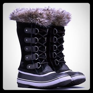 Sorel Joan of Arctic, Black, Size 6